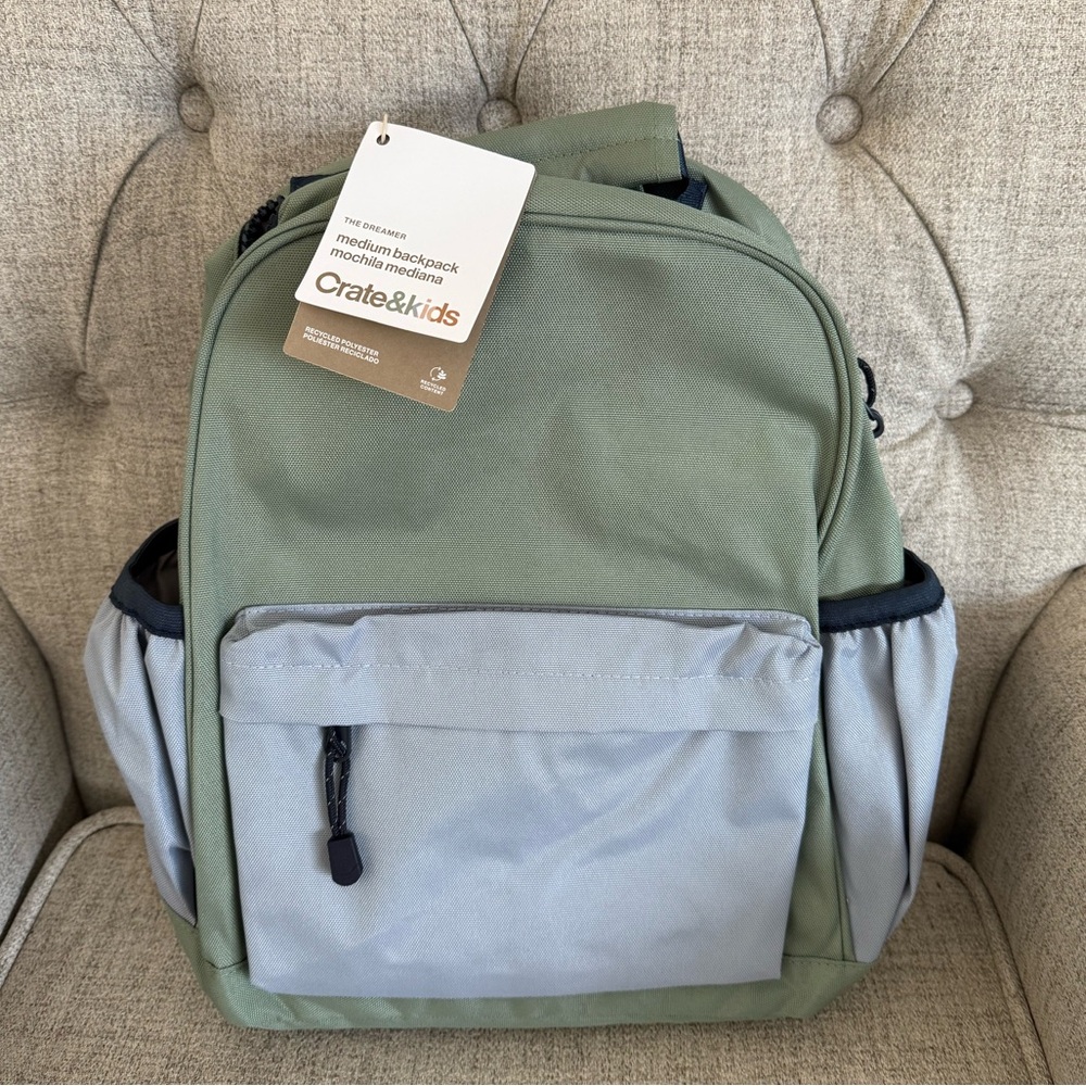 Crate & Kids Color Block Backpack
